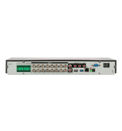 DAHUA XVR5216A-4KL-I3 - DVR de 16 Canales 4k/ WizSense/ H.265+/ 16 Canales + 16 IP/ Hasta 32 Ch IP/ 2 Ch de Reconocimiento Facial/ SDM Plus/ Protección Perimetral/ 2 SATA de hasta 10TB/ 16&3 E&S de Alarmas/ 4 Canales de Audio/ IoT/ POS/