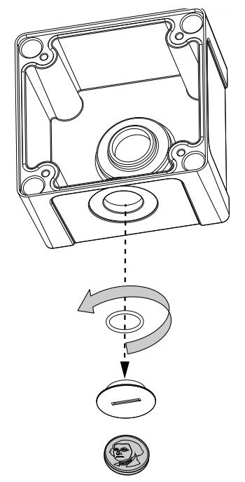 VIVOTEK AM-719_V01 - Caja de conexiones para exterior, compatible con montaje en pared o cualquier superficie plana