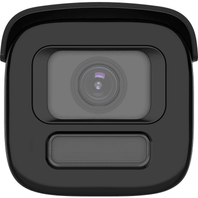 [Dual Light + ColorVu 3.0 + HikAI] Bala IP  4 Megapixel / Lente Mot. 2.8 a 12 mm / 60 mts IR + Luz Blanca / Exterior IP67 / WDR 130 dB / ACUSENSE 3.0 / Microfono Integrado / Metal / NEMA 4X / ACUSEARCH