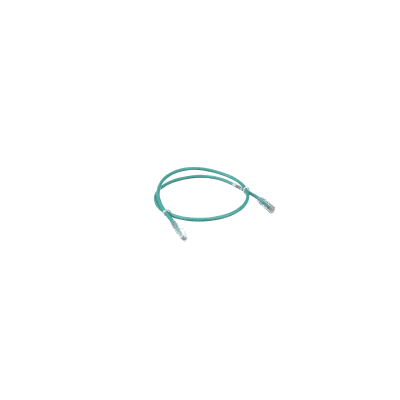 Cable de Parcheo TX6, UTP Cat6, 24 AWG, CM, Color Verde, 9.14 Metros (30 Pies)