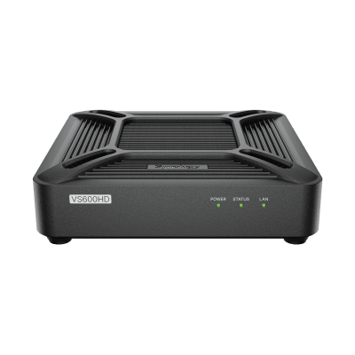VisualStation VS600HD | Solución de Monitorización de Doble Pantalla | Salida HDMI 4K | Transmisiones IP hasta 720p/600 FPS | Compatible con Surveillance Station | Conformidad NDAA y TAA | Montaje VESA.