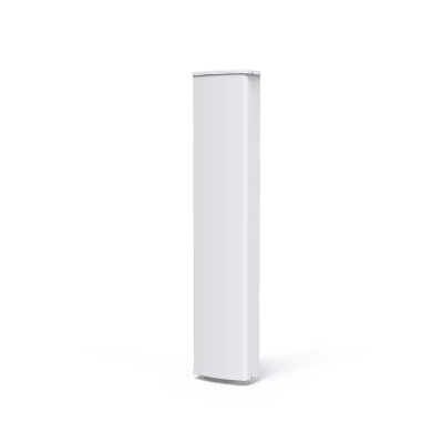 Antena Sectorial para Exterior / Frecuencia 1710-2190 MHz / Ganancia 18 dBi / Ancho de Banda 480 MHz / VSWR ≤1.5 / Potencia Máxima 200W / IP65 / Montaje en Tubo