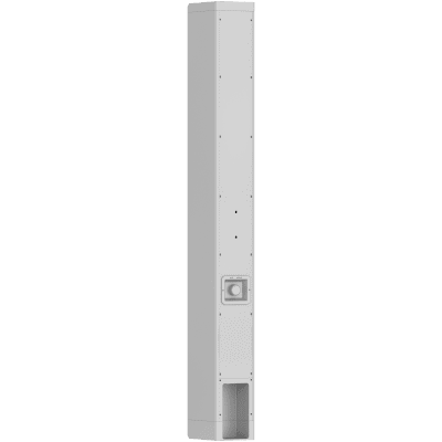 Columna de Altavoces Lineales DS-QAP54R15-2 / 2.25 Pulgadas / 150 W / 12 Unidades con Imán de Neodimio / Ángulo de Cobertura Horizontal 160° / Nivel Máximo de Presión Sonora 117 dB @ 1 m / Negro o Blanco
