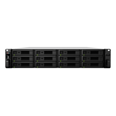 Unidad de Expansión Synology RX1217/RX1217RP | 12 Bahías de Disco | Compatible con RackStation 2U | Expansión de Volumen en Línea | Fuentes de Alimentación Redundantes (RX1217RP) | Administración DSM.