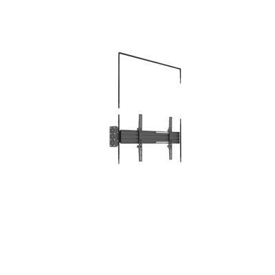 Soporte de Pared para TV / Pantallas 32-55 Pulgadas / Capacidad 30 kg / Compatibilidad VESA 100x100-400x400 mm / Ajustable / Gestión de Cables