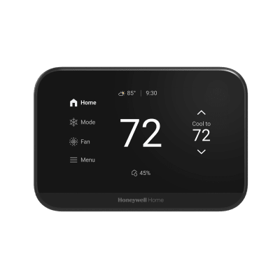 Termostato Inteligente ElitePRO S900 / Pantalla Táctil 4.3 pulgadas / WiFi + Bluetooth + Matter / Control 3H/2C Bomba Calor o 2H/2C Convencional / Sensor Humedad / Diseño Elegante Blanco o Negro / ENERGY STAR