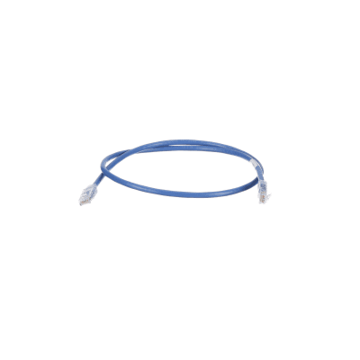 Cable de Parcheo TX6, UTP Cat6, 24 AWG, CM, Color Azul, 7.01 Metros (23 Pies)