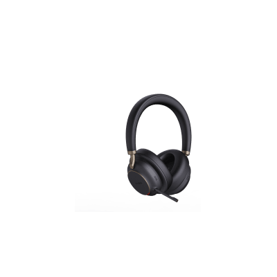 Diadema Bluetooth Yealink BH76 Plus Dual con Carga Inalámbrica y Certificación Microsoft Teams