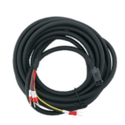 Cable de Alimentación DL600S-03-G-N-4PA / 3 Metros de Longitud / Alta Flexibilidad / 4 Pines / Color Negro / Marca Coolmay