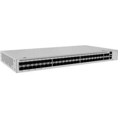 Switch eKit Core/Distribución Administrable Capa 3 / 48 puertos SFP  de 1 Gbps + 4 Puertos SFP+ de 10 Gbps / Soporta iStack / Capacidad de Conmutación de 176 Gbps / Gestión Gratuita desde la Nube / Sin Licenciamiento