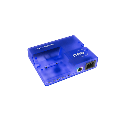 Controlador de Potencia NEO 600 Series / 2 Salidas 10A / Medición Individual / Control por API / Programación 16 Horarios / X-talk Interface / Red Ethernet / USB-C