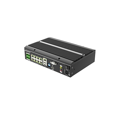 Terminal de Control de Entrada / Gestión en Cascada hasta 4 Carriles / Adaptabilidad de -10~50° / 8 puertos POE / Acceso Remoto y Control Local / SDK Estándar / Almacenamiento  4T HDD + 128GB SSD