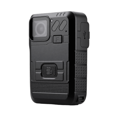 Body Camera para Seguridad, Video Full HD, Descarga de Vídeo automática con estación, Pantalla TFT con indicador de batería y memoria.