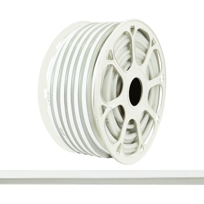 Manguera Luminosa LED Neón RGB / 50 Metros / IP65 Interior-Exterior / Corte Cada 100 cm / 300W Máximo / 120° Ángulo de Luz / Libre de Mercurio
