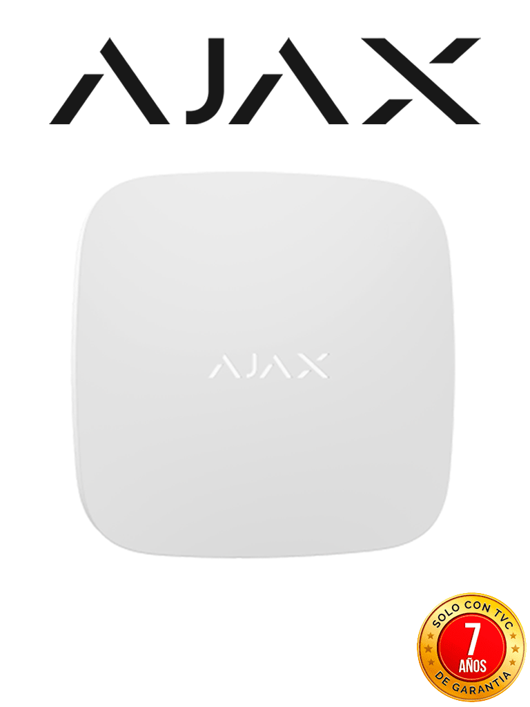 AJAX KIT RESIDENCIAL EXT - Panel de alarma Hub2(4G) conexión Ethernet/ 4G color Blanco/ APP “AJAX PRO” iOS y Android, 1 sensor de movimiento, 2 detectores para puerta o ventana, 1 control remoto y una sirena EXTERIOR inalámbrica