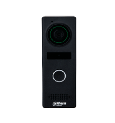DAHUA KTA02M - Kit de videoportero analógico con frente de calle metálico y cámara de 1.3 MP, DWDR e IR automático. Incluye monitor TFT de 7", entrada y salida de audio, y soporte para botón de salida. Ideal para seguridad y comodidad/