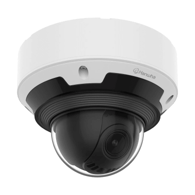 Cámara Domo Exterior Antivandálica AI 4MP / Sensor 1/1.8" CMOS / Zoom Varifocal Motorizado 2.0x (4.6-9.35mm) / WiseIR 30 mts / Inteligencia Artificial Avanzada / Detección Persona-Vehiculo-Matrícula / IP67-IP66-IP6K9K-IK11