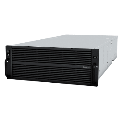 Servidor de Almacenamiento Synology HD6500 High Density 4U | 60 Bahías | Expansión hasta 300 Unidades | Procesadores Dual Intel Xeon Silver 10 Núcleos | Memoria DDR4 ECC RDIMM hasta 512 GB | Redes 10/25GbE | Fibre Channel | Garant&amp