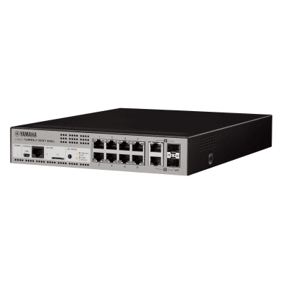 SWITCH DE RED L2 INTELIGENTE CON 10 PUERTOS POE AT 30W P/ DANTE