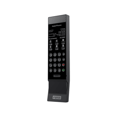 Teléfono IP Inalámbrico para Hotelería con Wi-Fi 6 Doble Banda, 6 Teclas DSS,Material Antibacterial