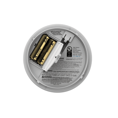Detector de Humo Compacto Fotoeléctrico Autonomo120 V y Respaldo Batería Reemplazable AA | Modelo 210314821 |  Pieza