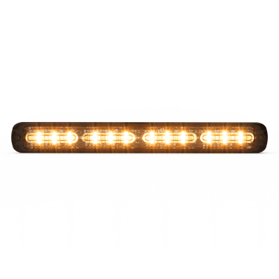 Luz auxiliar Giga Thin 11¨ Quadcolor Rojo/Azul/Ambar/Blanco 48 LED Con funcionalidad de director de tráfico