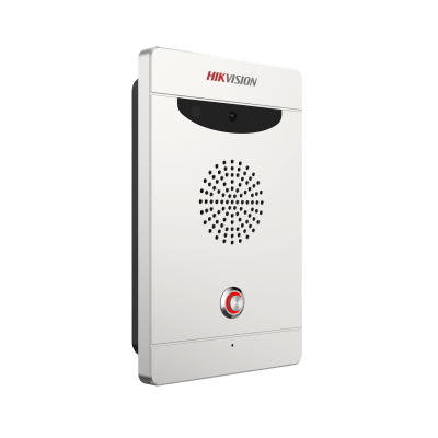 Estación de Alarma de Pánico con Video / Cámara 2 Mergapixel / Audio Bidireccional / Alarma de Manipulación / PoE / IP65 / IK08 / Montaje en Pared o Empotrado
