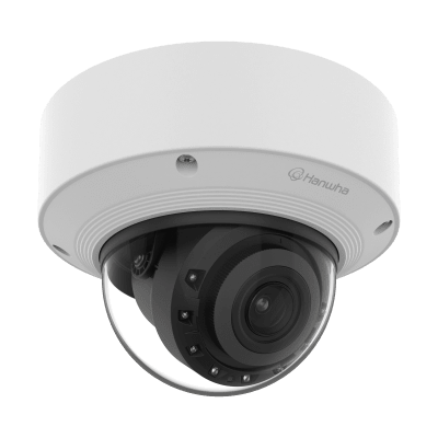Cámara Domo 4K con IA, Antivandalica / Lente Motorizado de 4.4 a 9.3mm / P-Iris, WDR 120dB / Ranura SD / Conteo de personas y Vehiculos