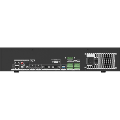 [AcuSeek] NVR 32 Megapixel (8K) / 32 Canales IP / AcuSense / ANPR / Conteo de Personas / Heat Map / 8 Bahías de Disco Duro / 2 Tarjetas de Red / Soporta RAID con Hot Swap / 2 HDMI en 8K / Soporta POS / Alarmas I/O / ACU
