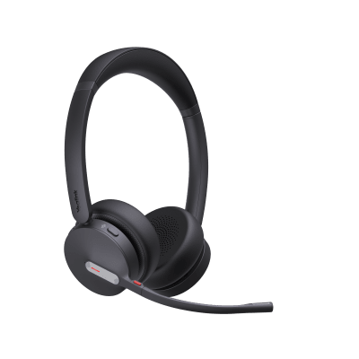 Diadema Inalámbrica Yealink WH64 DECT y Bluetooth con Capacidad de Hasta 32 Horas de Conversación