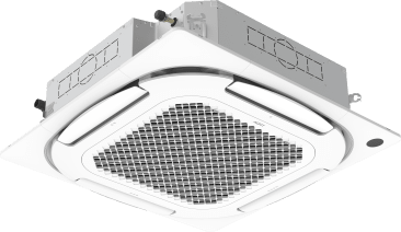 Set Minisplit Tipo cassette 3 ton 220-240 V / R32 / 17 seer Frio y calor