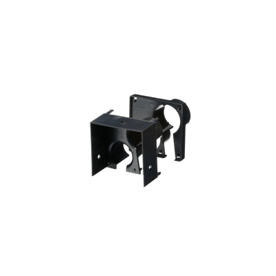 Tapa con 2 Salida a Tubo Corrugado de 1.5in (38mm), Para uso con Canaletas 4X4 FiberRunner™, Color Negro