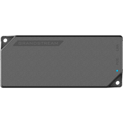 PoE Injector Grandstream 60W MultiGigabit / Compatible con IEEE 802.3af/at/bt / 1x 2.5Gbps RJ45 LAN IN / 1x 2.5Gbps RJ45 LAN OUT con PoE 60W / 100~240VAC / 54VDC / Plug-and-Play / FCC, CE, RCM, IC