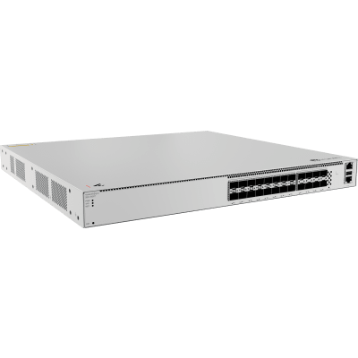 Switch eKit Core para Fibra Óptica Administrable Capa 3 / 16 puertos SFP 10 Gbps + 8 Puertos SFP28 25 Gbps / Capacidad de Conmutación 1,120 Gbit/s /  Gestión Gratuita desde la Nube / Sin Licenciamiento / Ruteo Dinamico (RIP, OSPF, IS-
