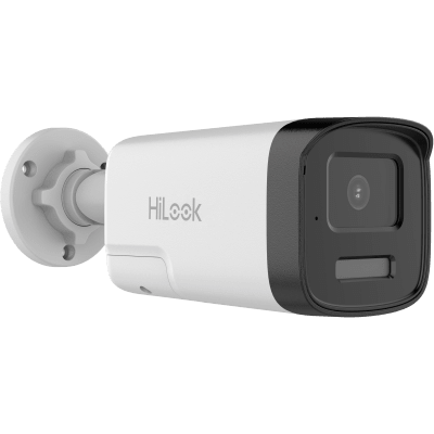 [Audio Bidireccional + Dual Light + ColorVu] Bala TURBOHD 3K (5 Megapixel) / Lente 2.8mm / 40 mts IR EXIR + 40 mts Luz Blanca / Micrófono y Bocina Integrado / Exterior  IP67 / Metal / dWDR