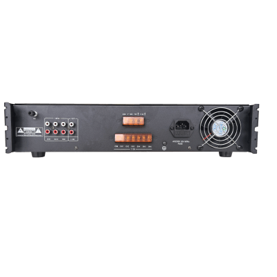 Amplificador | Bluetooth | 6 Canales | 240 W | 1 Zona  | 70/ 100V COM | Montaje en Rack | Musica Ambiental