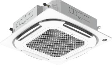 Set Minisplit Tipo cassette 3 ton 220-240 V / R32 / 17 seer Frio y calor