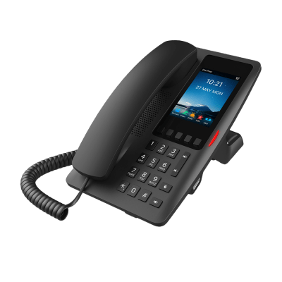 TELEFONO IP WI-FI HOTELERO C/POE C/PUERTO USB P/CARGA Y PANTALLA LCD D/3.5IN