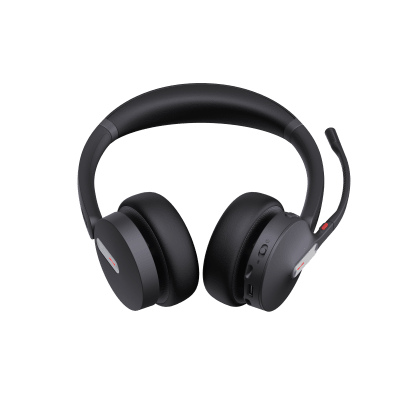 Diadema Inalámbrica Yealink WH64 DECT y Bluetooth con Capacidad de Hasta 32 Horas de Conversación