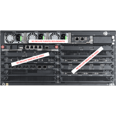 Controlador de Videowall LCD y LED/ Soporta Hasta 11 Tarjetas de Video (Entrada y/o Salida)