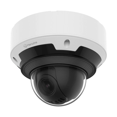 Cámara Domo Exterior Antivandálica AI 4MP / Sensor 1/1.8" CMOS / Zoom Varifocal Motorizado 2.0x (4.6-9.35mm) / WiseIR 30 mts / Inteligencia Artificial Avanzada / Detección Persona-Vehiculo-Matrícula / IP67-IP66-IP6K9K-IK11