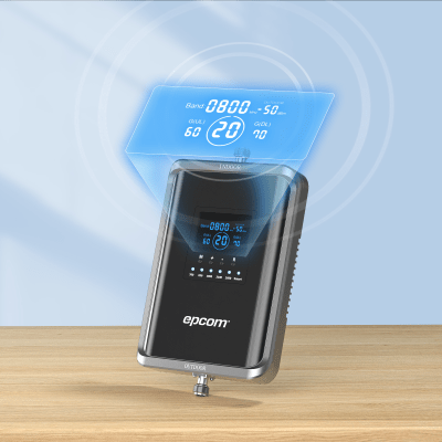 Amplificador de Señal Celular 5G / Mejora las llamadas convencionales y VoLTE / Soporta los datos de las tecnologías 2G, 3G, 4G y 5G de TELCEL, AT&T, MOVISTAR y OMV de Altán / Cubre hasta 1000 m².