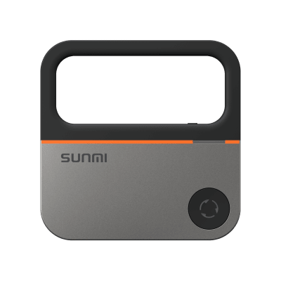 Punto de Acceso Inalámbrico SUNMI MINI AP / Protocolo 802.11ah / Cobertura de 1 km / Modos AP y Cliente / Frecuencia Sub 1GHz / Puerto LAN 10/100Mbps / USB Tipo-C / WPA3 / Compacto 76x76x19 mm