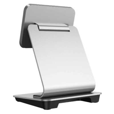 Base de Escritorio SUNMI CPad / Quick Lock / Giro 145° / Alimentación Inversa Periféricos / Compatible 3 Tamaños / Conectividad POGO + USB-C + USB-A x2