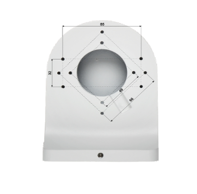 DAHUA PFB204W - Brazo de pared para camaras domo DAHUA /  HDAW1100M /  HDAW1200M /  HDABW2120F /  HDABW2220FM /  HDAW1200EMA