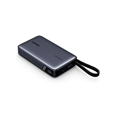 Cargador Rápido GaN 65W 2C1A / Tecnología GaN / Puerto USB-C 65W Max PPS / Puerto USB-A 22.5W Max / Protecciones Múltiples / Material PC+ABS UL94-V0 / Cable 1.5-2 metros
