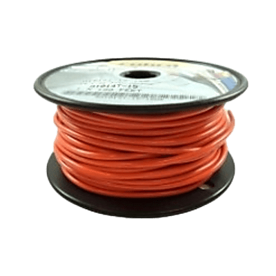 Cable Eléctrico Color Naranja Calibre 14 / Rollo de cable de 100 pies / UL 1015-1230 / Cobre Estañado Clase K / 600 Voltios / 105°C Seco - 75°C Húmedo / Aislante PVC Retardante de Llama VW-1 / Resistente a Humedad, Abrasi&oacu