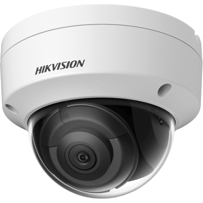 [Dual Light] Domo IP 4 Megapixel / Lente 2.8 mm / 30 mts IR + 30 mts Luz Blanca / Micrófono Integrado / Antivandálico IK08 / ACUSENSE Lite / Exterior IP67 / H.265 / PoE / ONVIF / Micro SD