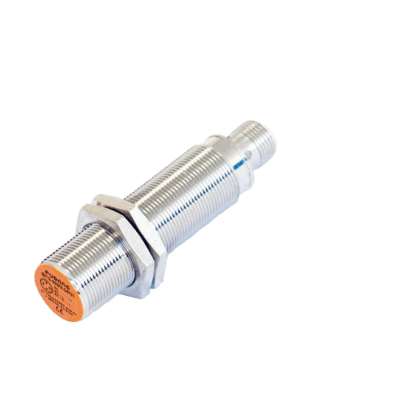 Sensor Inductivo M18 de Largo Alcance / 8 mm Blindado / NPN Normalmente Abierto / Distancia de Detección 8 mm / Frecuencia 400 Hz / IP67 / Conector M12 4 Polos / Protección contra Cortocircuito y Polaridad Inversa