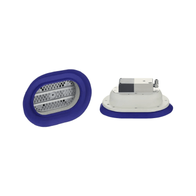 Pinza para Sacos PSSG / 350x250 mm / Material NBR-60 Shore A / Generación de Vacío Integrada / Capacidad de Elevación 30 kg / NFC-TAG / Rosca M6-HE / Componente para Sistemas de Manipulación
